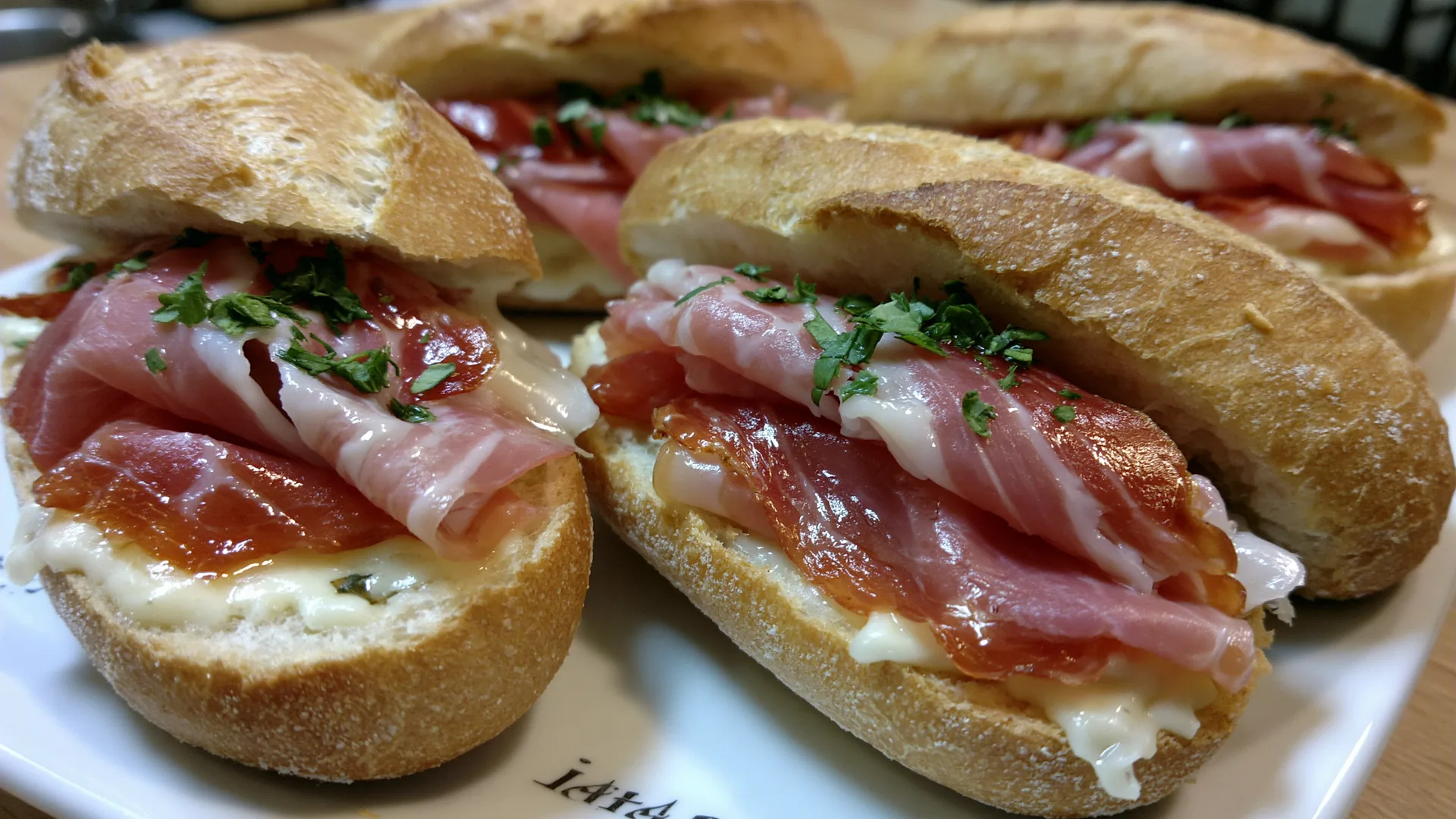 Baguettes individuales para evento